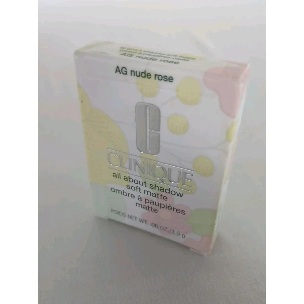 Clinique All About Shadow Soft Matte AG Nude Rose 0.07oz Full Size New Sealed